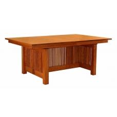 American Mission Trestle Dining Table